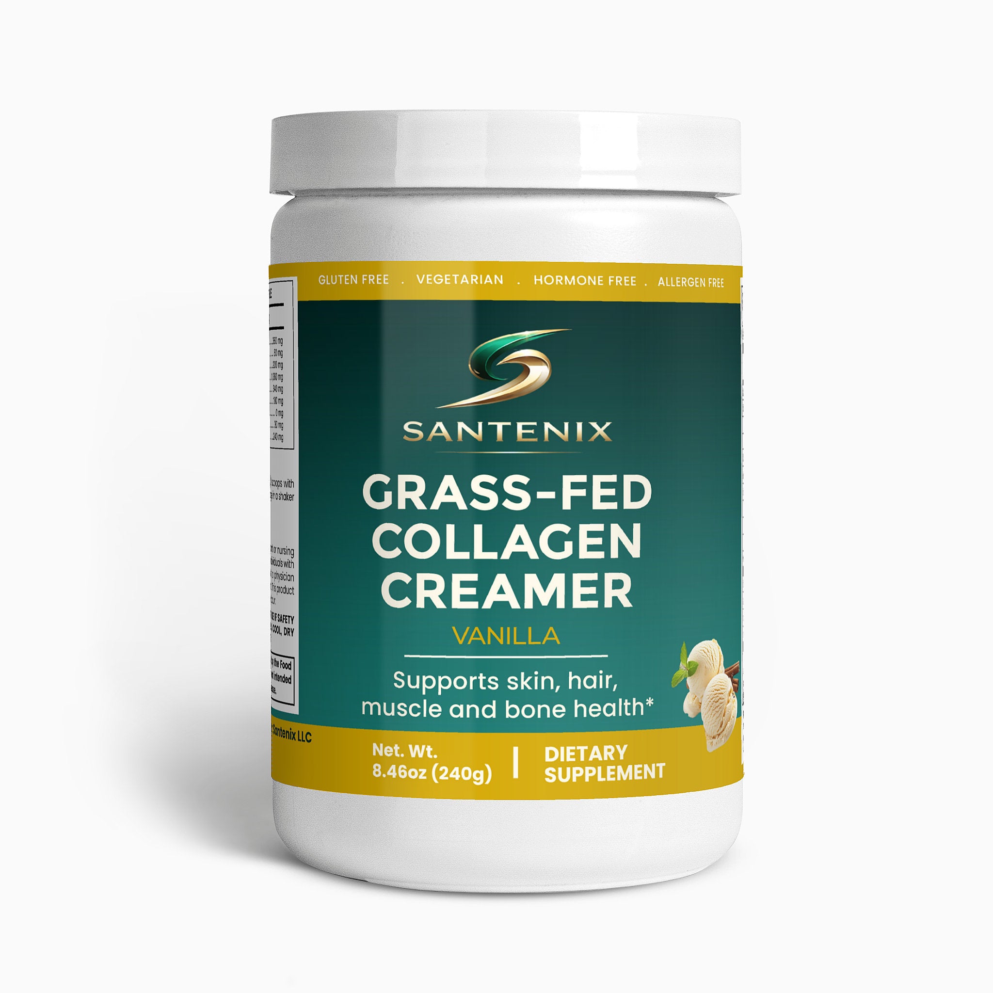 Grass-Fed Collagen Creamer (Vanilla)